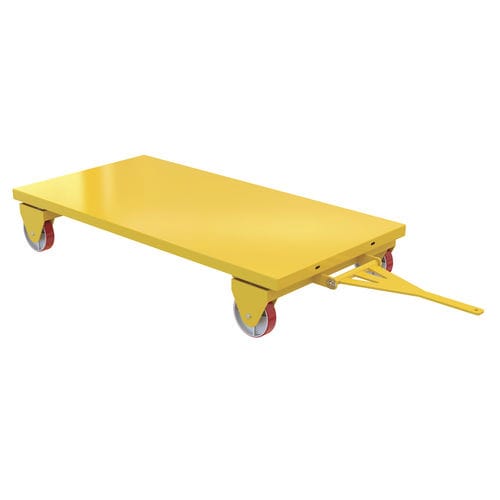 Rimorchio a pianale - AWST-3672-PU - Vestil Manufacturing - a 2 assi / trainato