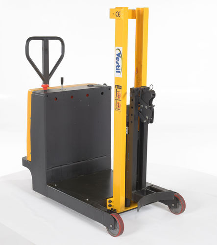 Accatastatore per fusti - DRLT series - Vestil Manufacturing - elettrico / manuale / a timone con guida da terra