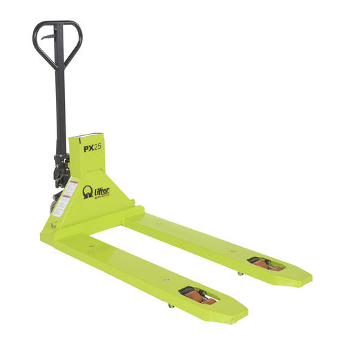Transpallet manuale - PMC-PM5-2748-SCL - Vestil Manufacturing - da trasporto / pesatore / robusto