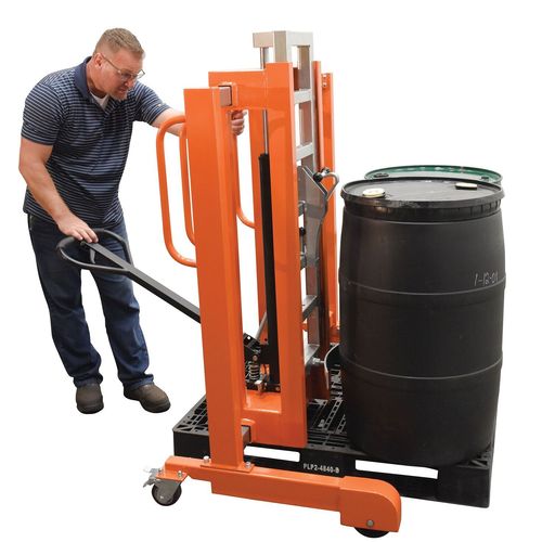 Carrello per movimentazione - PSDT-ADP - Vestil Manufacturing - porta-fusto / idraulico