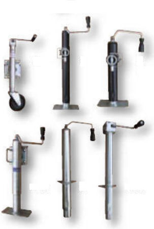 Cric a cremagliera - TJ, FJ, CT, CS, NJ series - Vestil Manufacturing - idraulico / per rimorchio / di acciaio