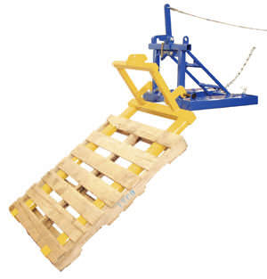 Ribaltatore meccanico - PAL-D/R  - Vestil Manufacturing - di pallets / per carrello elevatore