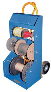 Carrello per movimentazione - WIRE-D series - Vestil Manufacturing - in acciaio / portabobina