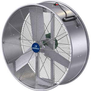 Ventilatore assiale - MAC - Greenheck - di raffreddamento / di circolazione di aria / di tubi
