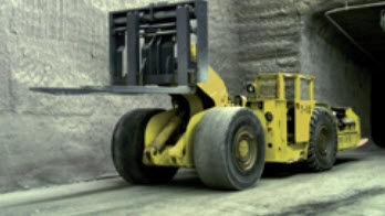 Carrello elevatore diesel - ARKTUR 15 t - Nordmeyer SMAG Mining & Drilling Technologies GmbH - con conducente seduto / per applicazioni minerarie / 4 ruote