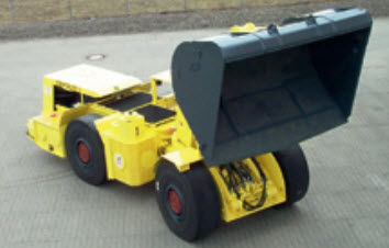 Pala su ruote - CENTAURI 14t - Nordmeyer SMAG Mining & Drilling Technologies GmbH - articolata / per miniera sotterranea