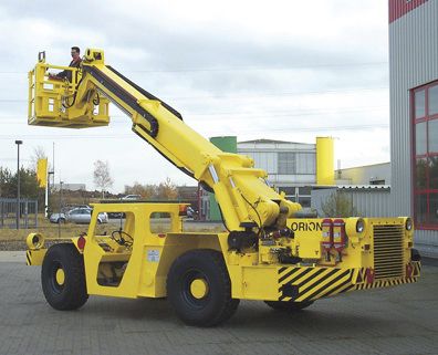 Movimentatore telescopico per contenitore - ORION 7 t - Nordmeyer SMAG Mining & Drilling Technologies GmbH