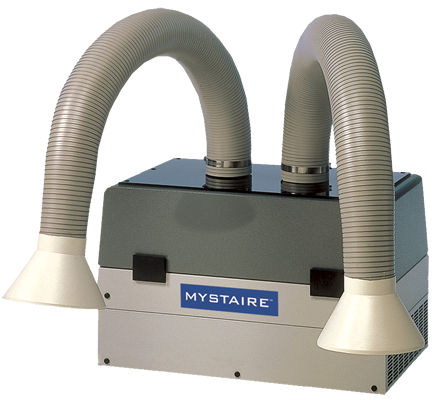Aspiratore di fumo stazionario - FE-1200B - Mystaire®, Inc. - ad uso industriale / per laboratori / con filtro a carbone attivo