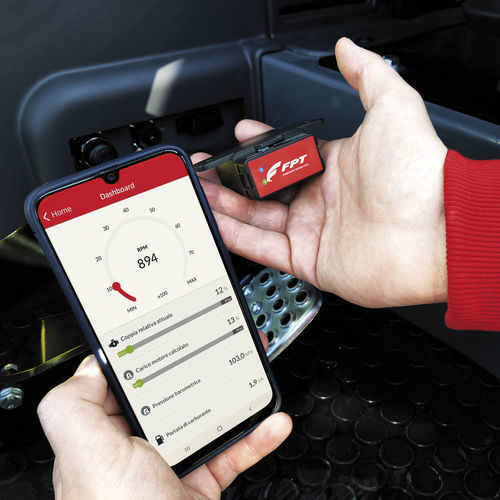 Applicazione mobile di supervisione - MYFPT - FPT Industrial S.p.A. - di gestione / industriale / in tempo reale