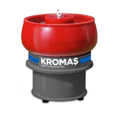 Vibratore con azionamento elettrico - VRM 20 - KROMAS - rotativo / per pezzi piccoli / per sbavatura