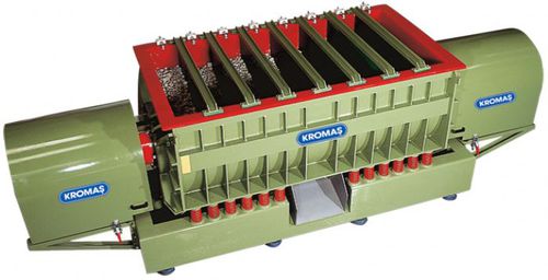Macchina di burattatura lineare - 2 200 l | VM Y 2200 - KROMAS - ad uso industriale