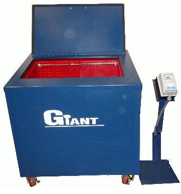 Macchina di burattatura lucidatrice - Wedge (W)  - GIANT FINISHING - ad uso industriale / per cerchioni / per metallo