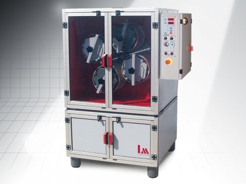 Macchina di finitura lucidatrice - 120 - 170 rpm - LM srl - centrifuga / per barre