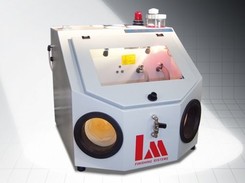 Cabina di sabbiatura manuale - 43 x 50 x 42 cm | LM SN series - LM srl
