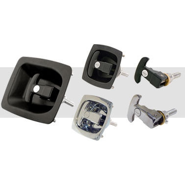 Nottolino a compressione - N2 - Southco Asia Ltd - a chiave / in acciaio inossidabile / con impugnatura a T