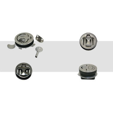 Nottolino con chiusura a spinta - M5 series - Southco Asia Ltd - in acciaio inossidabile / filomuro / con impugnatura a D