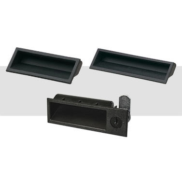 Impugnatura filomuro - P2 series - Southco Asia Ltd - estraibile / concava / per porta