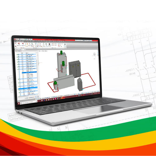 Software CAD elettrico - SPAC automazione - SDProget - per rete elettrica / industriale / per progettazione di impianti elettrici