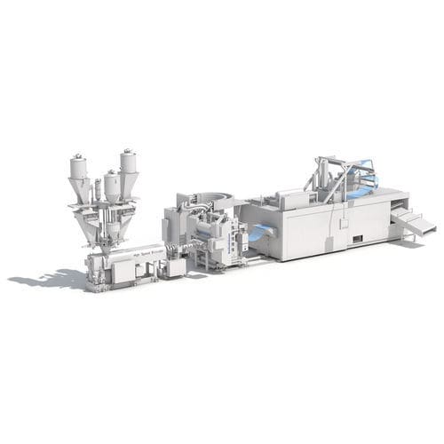 Linea di estrusione di lastre - Inline - Reicofil - per termoplastici