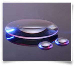 Lente piano-convessa - Haas Laser Technologies, Inc. - in silice fusa / per laser / di messa a fuoco