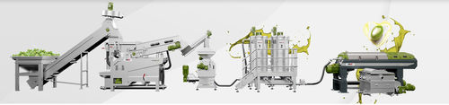 Linea di produzione di olio d'oliva - OLEAPHENOL - HAUS CENTRIFUGE TECHNOLOGIES - con essiccamento / modulare / automatica