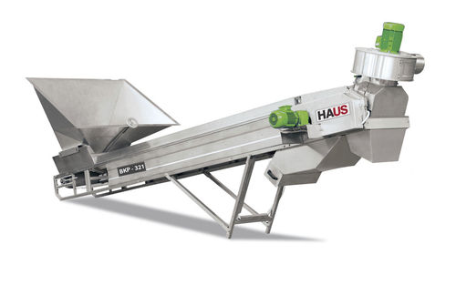 Trasportatore a nastro - BKP-821 - HAUS CENTRIFUGE TECHNOLOGIES - inclinato / per alimenti / per l'industria agroalimentare