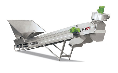 Trasportatore a nastro - BKP-521 - HAUS CENTRIFUGE TECHNOLOGIES - inclinato / per alimenti / per l'industria agroalimentare