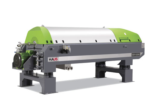 Decanter per olio d'oliva - 140 t/d | DDV 5343 - HAUS CENTRIFUGE TECHNOLOGIES - centrifugo / orizzontale