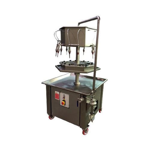 Riempitrice manuale - ROTATIVA - Mori-Tem - per bottiglie / per vino / per l'industria agroalimentare