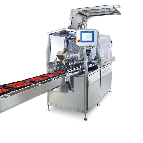 Termosigillatrice di vaschette lineare - Linus 650 - VARIOVAC PS SystemPack GmbH - automatica / per l'industria agroalimentare