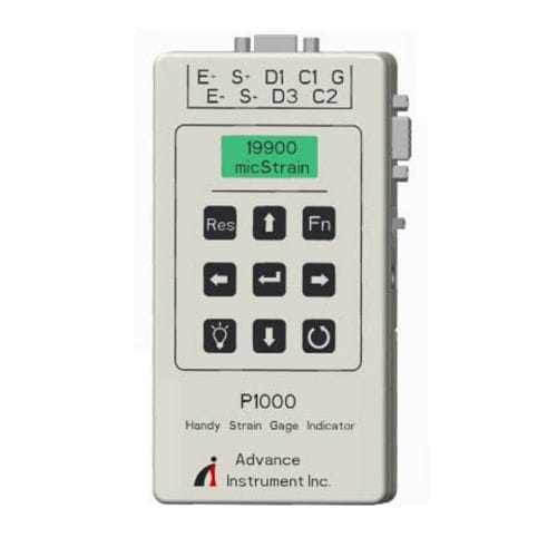 Indicatore digitale - P1000  - Advance Instrument Inc. - portatile / per ponti estensimetrici