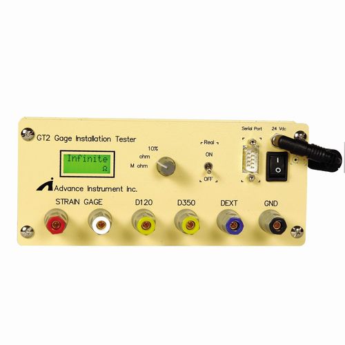 Tester della resistenza di isolamento - GT2  - Advance Instrument Inc. - di impedenza / di installazione / digitale