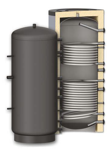 Serbatoio di stoccaggio - PR2 series - NES - New Energy Systems - per acqua / in poliuretano / per riscaldamento solare
