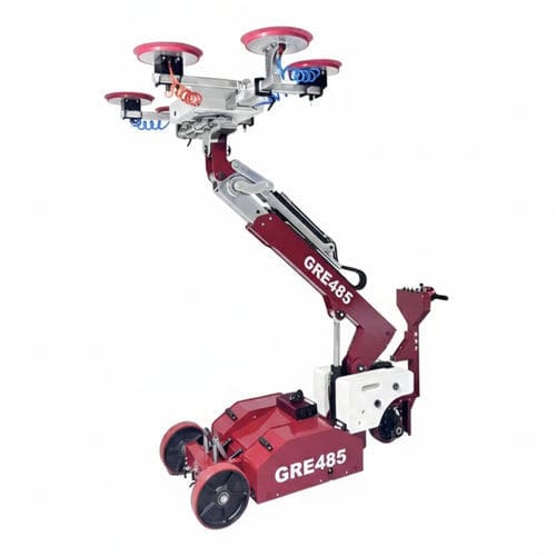 Robot per la posa di vetrate semovente - GRE 485 - KeM.Tech KSF Europe