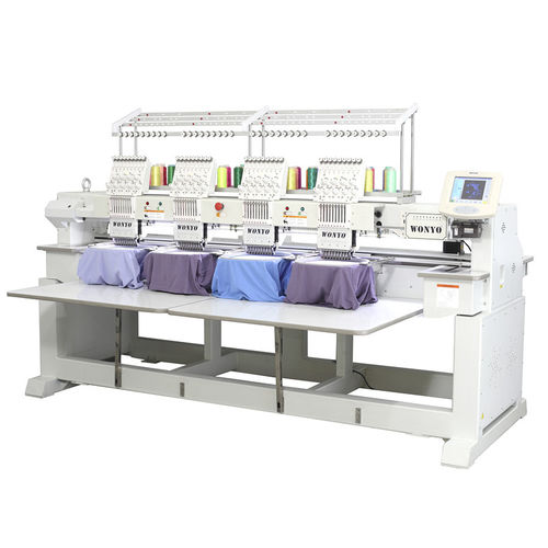 Macchina da ricamo a 4 teste - WY series - Wonyo  - con 15 aghi / assistita dal calcolatore / piatta