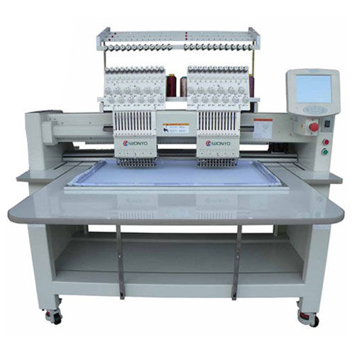 Macchina da ricamo a 2 teste - WY1202C - Wonyo  - con 12 aghi / con 9 aghi / assistita dal calcolatore