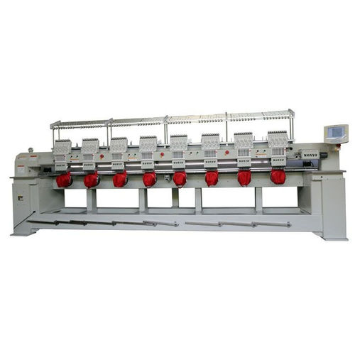 Macchina da ricamo a 8 teste - WY1208C - Wonyo  - con 12 aghi / assistita dal calcolatore / per magliette