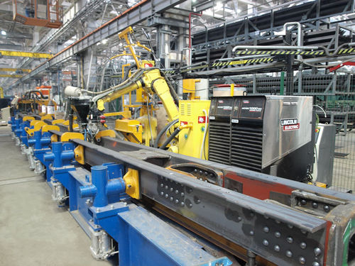 Cella robotizzata di saldatura - Techvagonmash