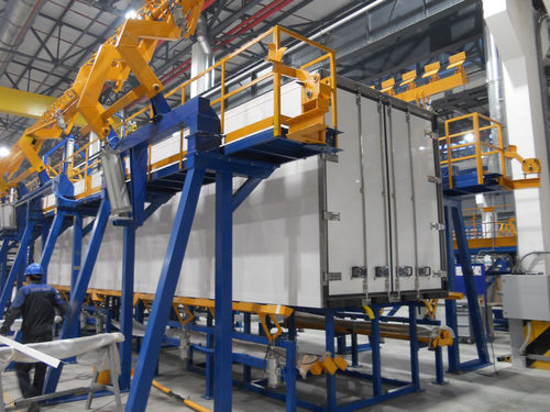 Postazione di lavoro per assemblaggio - Stand for insulated bodies assembly - Techvagonmash