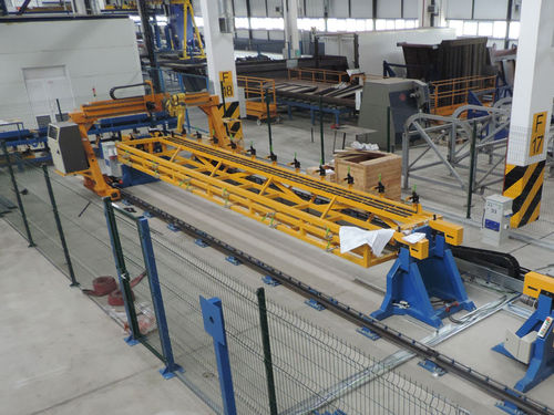 Cella robotizzata di saldatura - Techvagonmash - di assemblaggio / per il settore aeronautico
