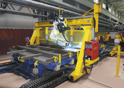 Macchina saldatrice laser - Techvagonmash - MIG / MAG / automatica