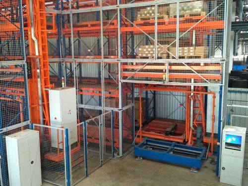Magazzino automatico orizzontale - Techvagonmash - per magazzino