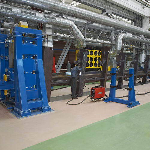 Posizionatore di saldatura elettromeccanico - HWR series - Techvagonmash - rotativo / 2 assi