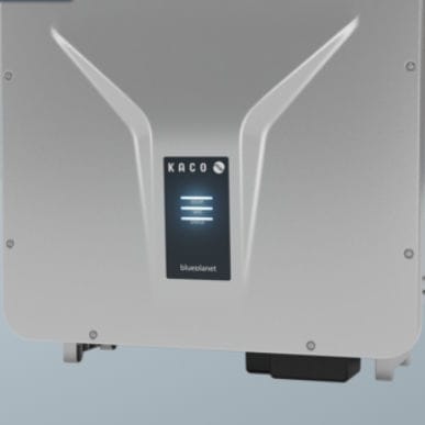 Convertitore DC/AC ibrido - blueplanet 50.0 NX3 / 60.0 NX3 - Kaco - solare / ad alta potenza / trifase