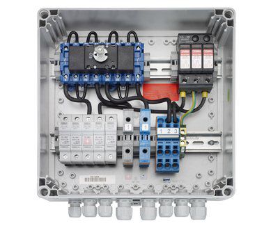 Scatola di derivazione sporgente - Powador Argus 16S DCS - Kaco - in plastica / fotovoltaica / con premistoppa