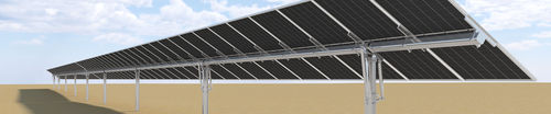 Inseguitore solare monoassiale - Vanguard - 1P - Trina Solar - ad alta stabilità / IP65 / RS-485