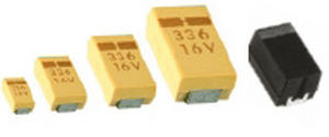 Condensatore al tantalio - TS / TSE series - RCD Components - SMD / chip
