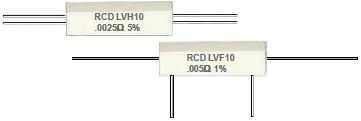 Resistore a film sottile - LVF / LVH series - RCD Components - BT / con alloggiamento in ceramica / per misurazione di corrente