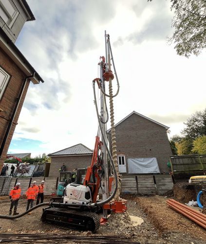 Perforatrice ad elica continua - TT5 CFA - TESCAR Srl - geotecnica / di stabilizzazione / per pali di fondazione