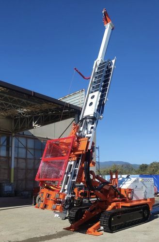 Perforatrice geotecnica - TES 60 - TESCAR Srl - per sondaggio / per pali di fondazione / per micropalo
